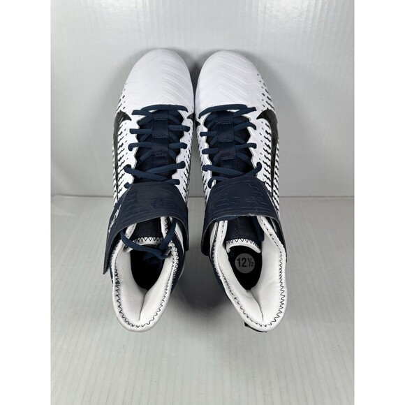 Nike Men’s 11 Alpha Menace Pro 2 MID Football Cleats BV3945-102 Navy White - Picture 6 of 8